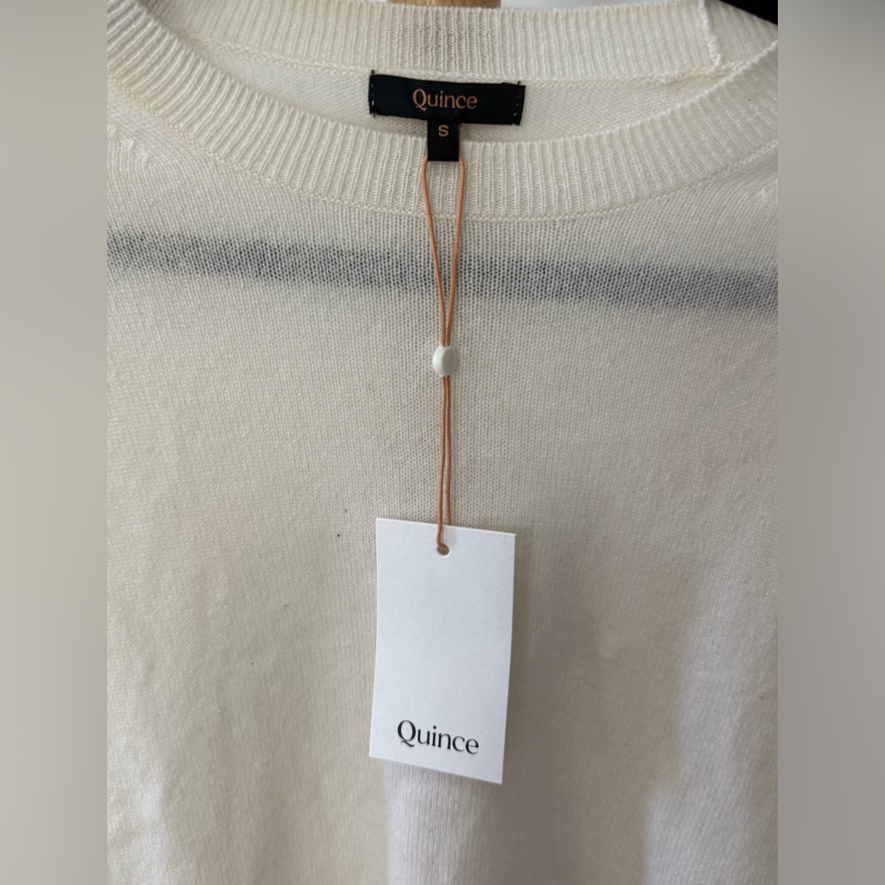 Quince- Mongolian Cashmere Tee - Picture 4 of 5